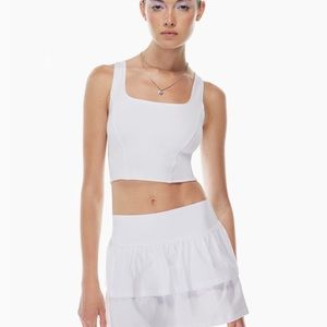 *NWT* Aritzia White S Jagger Top